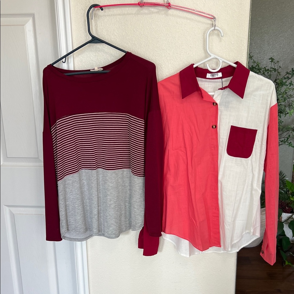 Set of 3 Women’s Long Sleeve Shirts